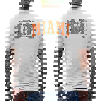 Miami Throwback Classic 長袖tシャツ メンズTシャツ バックプリント - Kawaiitshirt