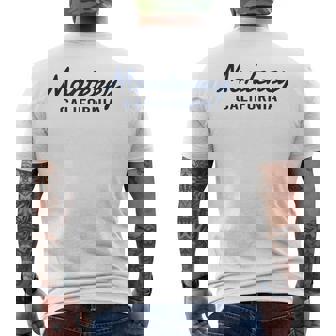 Monterey California Throwback Classic メンズTシャツ バックプリント - Kawaiitshirt