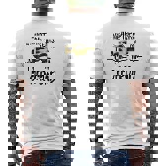 My Heart Beats For オフロード 4X4 Jb74 Gj 4Wd ファンアイボリー メンズTシャツ バックプリント - Kawaiitshirt