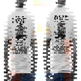 Nicole コスチューム かわいい 定義 名入れ Nicole メンズTシャツ バックプリント - Kawaiitshirt