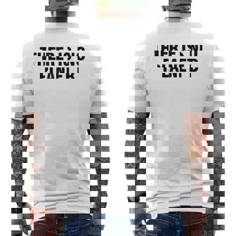 No Hay Planeta B Camiseta Hombre Estampado Espalda - Regaloses