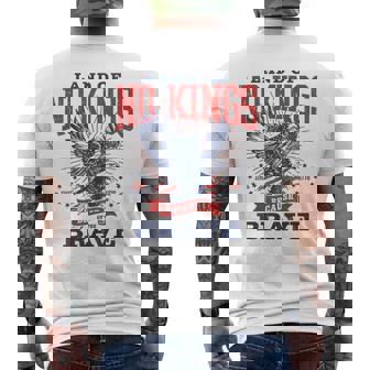 No Kings Protest Eagle Sign Men's T-shirt Back Print - Thegiftio UK