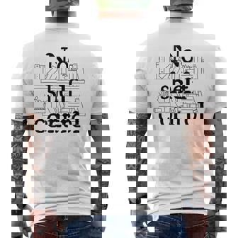 Nohelf Control 本好き読書ギフト メンズTシャツ バックプリント - Kawaiitshirt