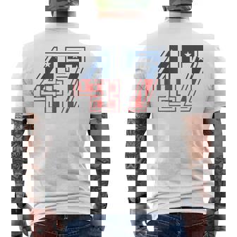Número 47 Usa Camiseta Hombre Estampado Espalda - Regaloses