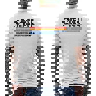 O'neill Ne Hometown Pride Retro 70年代80年代スタイル メンズTシャツ バックプリント - Kawaiitshirt