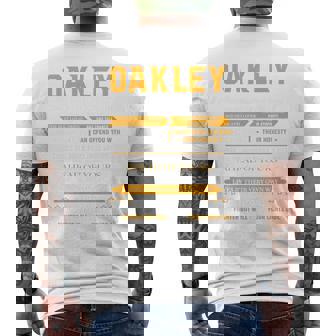 Oakleyオークリー 完全訳不明なネームシャツ フロントプリント 1Kana 長袖tシャツ メンズTシャツ バックプリント - Kawaiitshirt