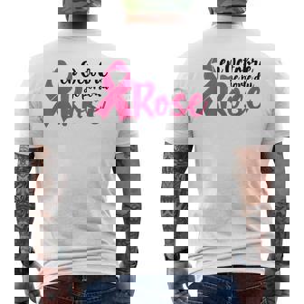 Octobre Rose Cancer Duein En Octobre Je Porte Du Rose T-shirt imprimé au dos - Cadeauxyz