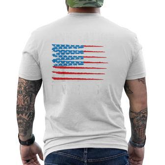 One Nation Under God 4Th July American Flag Fighter Jet Men Men's T-shirt Back Print - Thegiftio UK