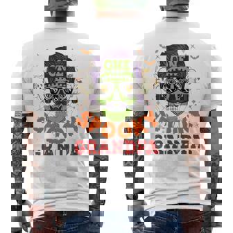 Onepooky Grandpa ハロウィン ホラーマン サングラス ファミリー 長袖tシャツ メンズTシャツ バックプリント - Kawaiitshirt
