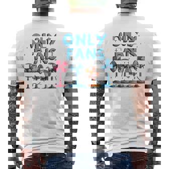 Only Fans 面白い メンズ レディース ギャグジョーク アダルト ユーモア 恥ずかしい メンズTシャツ バックプリント - Kawaiitshirt