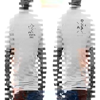 Papa Est 2025 Grandpa To Be 父の日 新パパ 祖父 メンズTシャツ バックプリント - Kawaiitshirt