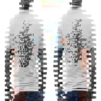 Pas Fragile Comme Une Fleur Fragile Comme Une Bombe Langue Des Signes T-shirt imprimé au dos - Cadeauxyz