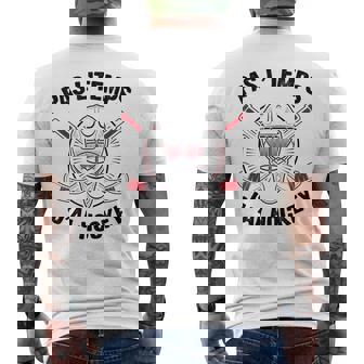 Pas L'temps J'ai Hockey Humour Cadeau Drôle Hockeyur Glace T-shirt imprimé au dos - Cadeauxyz