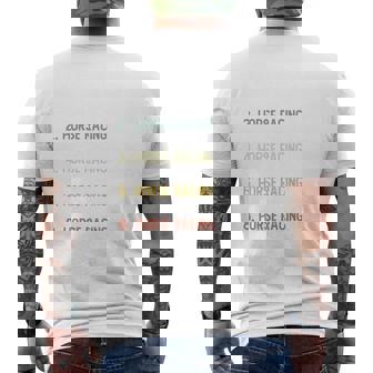 Perfect Day 競馬シャツ メンズ ボーイズ ティーン 競馬 長袖tシャツ メンズTシャツ バックプリント - Kawaiitshirt