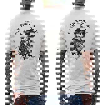 Can I Pet That Dog Meme Animal Lover Opossum Men's T-shirt Back Print - Monsterry