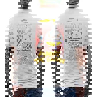Pinky And The Brain Lab Flask Blue T-Shirt mit Rückendruck - Seseable