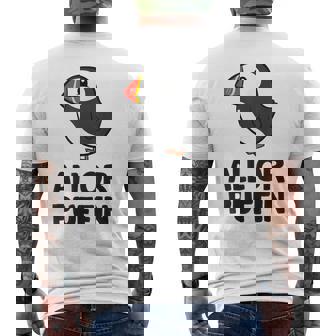 All Or Puffin Macareux T-shirt imprimé au dos - Cadeauxyz