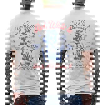 Red White Blue Anti 4Th Of July Protest Equal Human Rights Men's T-shirt Back Print | Mazezy