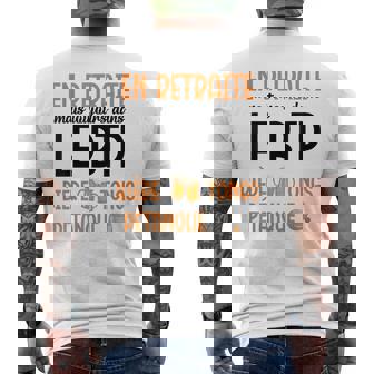 Retraite Cadeau Humour Retraite Homme Apéro Pétanque T-shirt imprimé au dos - Cadeauxyz