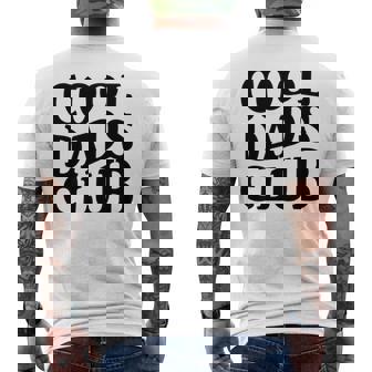 Retro Cool Dads Club Dad New Pocket Fathers Day Men's T-shirt Back Print | Mazezy
