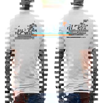 Retro Gulf Of 'Merica Est 2025 American Flag Gulf Of Usa Men's T-shirt Back Print | Mazezy