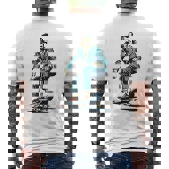 Richard Nixon スケートボード ロックスター メンズTシャツ バックプリント - Kawaiitshirt