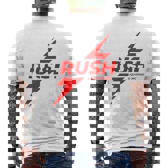 Rush Poppers リキッドインセンス オリジナルゲイボトム メンズTシャツ バックプリント - Kawaiitshirt