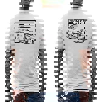 S2k Ap1 Ap2 Jdm Roadster2000 レースカー Fwd ターボトラック メンズTシャツ バックプリント - Kawaiitshirt