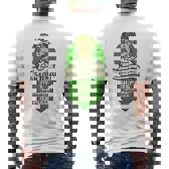 San Lorenzoiva Huesca Que Es Mi Pueblo Fiestas Patronales Camiseta Hombre Estampado Espalda - Regaloses