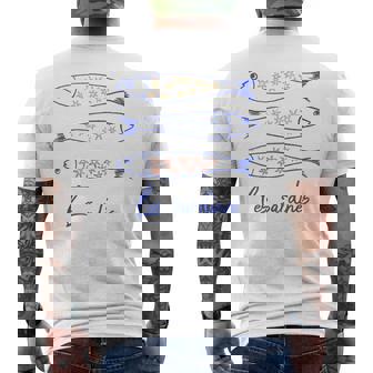 Sardine Poisson En Étamé Graphique Lesardines Fisherman T-shirt imprimé au dos - Cadeauxyz