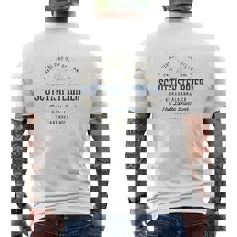 Scottish Terrier ヴィンテージスコティッシュ・テリア メンズTシャツ バックプリント - Kawaiitshirt