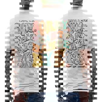 Sorry Can't Dance Bye シャツ キュート ダンス グルービー ヒッピーフラワー メンズTシャツ バックプリント - Kawaiitshirt