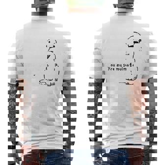 Soulmate 3D 犬 ラブラドールレトリバー ソウルメイト わんこ 愛犬 運命 親友 メンズ レディース キッズ メンズTシャツ バックプリント - Kawaiitshirt