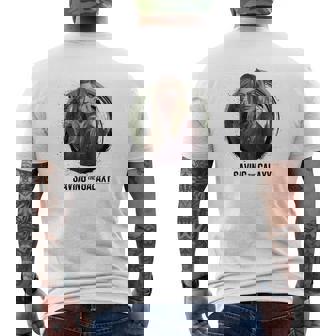Star Trekpicardaving The Galaxy T-Shirt mit Rückendruck - Seseable