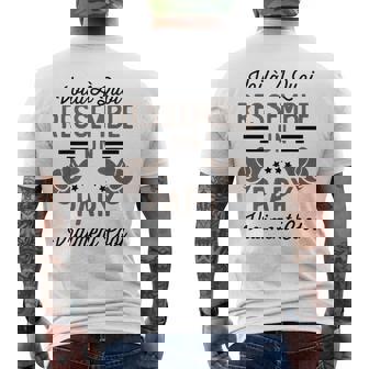 Super Papy Humour Idée Cadeau Grand-Père Papi Papy T-shirt imprimé au dos - Cadeauxyz