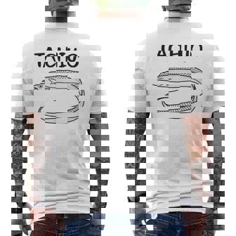 Tachiuo 太刀魚 タチウオス 魚好き 願掛け 釣り好き 海釣り 趣味 おもしろ 寿司ネタ 趣味釣り 船釣り 釣り メンズTシャツ バックプリント - Kawaiitshirt