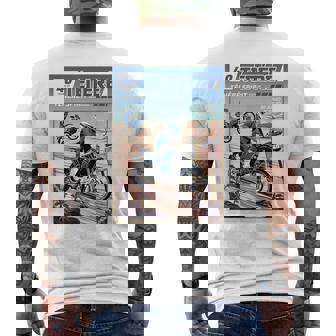 Tenere Adventureintage Bike Enduro Chemise De Moto T-shirt imprimé au dos - Cadeauxyz