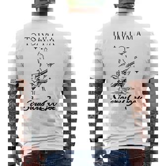 Today I'm A Serious Goose Lovers Goose With Gun On Back Men's T-shirt Back Print | Mazezy
