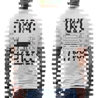 - Tokyo City T-shirt imprimé au dos - Cadeauxyz