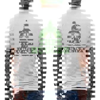 Tree Hugger 環境保護主義者 ヴィンテージ レトロ 自然愛好家 長袖tシャツ メンズTシャツ バックプリント - Kawaiitshirt