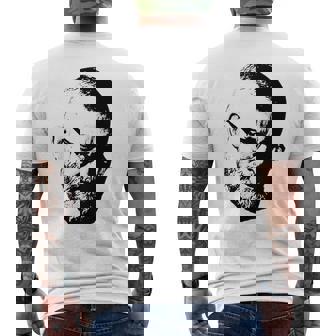 Tylko Grzegorz Brown メンズTシャツ バックプリント - Kawaiitshirt