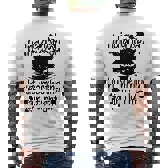 Undiagnosed Butomething Ain't Right メンズTシャツ バックプリント - Kawaiitshirt