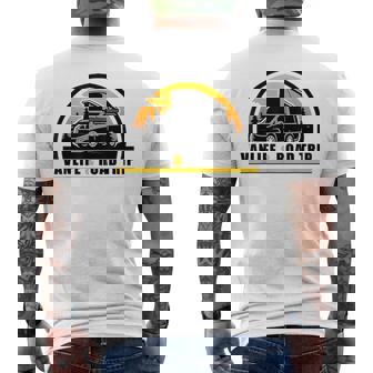 Vanlife Aventure Roadtripan Camping Car T-shirt imprimé au dos - Cadeauxyz
