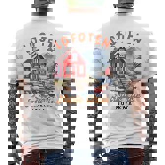 Viaggio Lofoteniaggio In Famiglia Circolo Polare Artico Norvegia Esplorazione T-shirt da uomo con stampa posteriore - Novitaregali