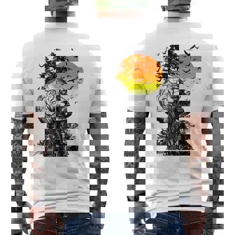 Vintage Hangover Human Tree Retro Artistic Sunset Men's T-shirt Back Print | Seseable UK