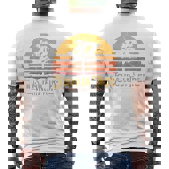 Vintage Joshua Tree National Park Retro メンズTシャツ バックプリント - Kawaiitshirt