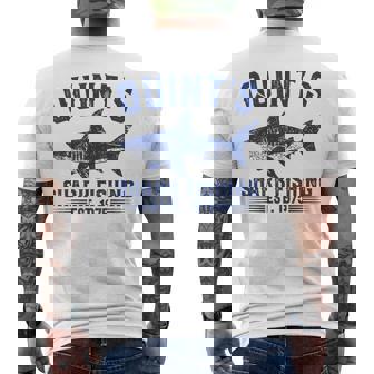 Vintage Quintshark Fishing 1975 Retro-Fischergeburtstag T-Shirt mit Rückendruck - Geschenkecke