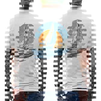 Voilier Àoile Bateau Nautique Yacht Amusant T-shirt imprimé au dos - Cadeauxyz