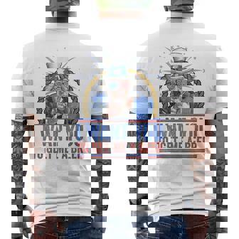 I Want You To Get Me A Beer Uncle Sam 4Th Of July Men's T-shirt Back Print - Thegiftio UK