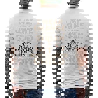 I Wear Orange Every Child Unity Indigenous Native American Men's T-shirt Back Print | Mazezy